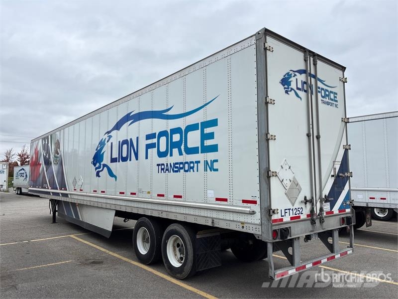Wabash 53 ft x 102 in T/A Van Trailer ボックスボディートレーラー