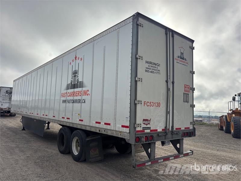 Wabash 53 ft x 102 in T/A Van Trailer Van Body Trailers