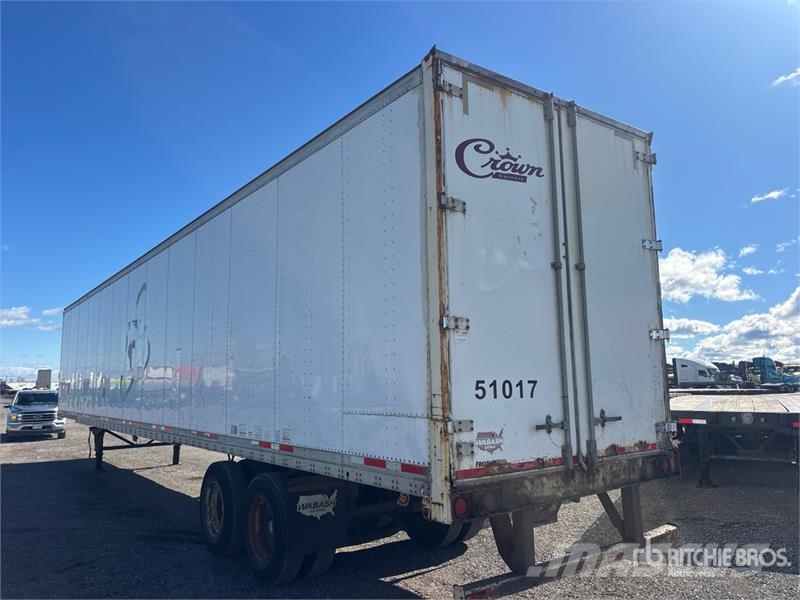 Wabash 53 ft x 102 in T/A Van Trailer Skříňové přívěsy