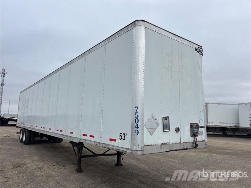 Wabash 53 ft x 102 in T/A Van Trailer Прицепы-фургоны