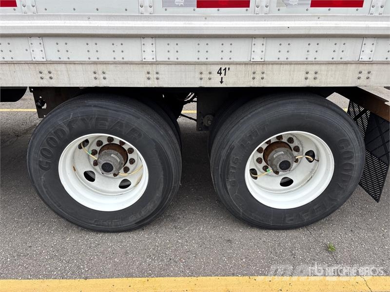 Wabash 53 ft x 102 in T/A Van Trailer Skappåbygg