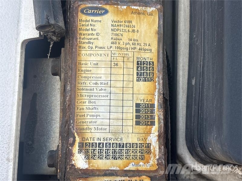Wabash 53 ft x 102 in T/A Refrigerated Trailer Semi remorque frigorifique