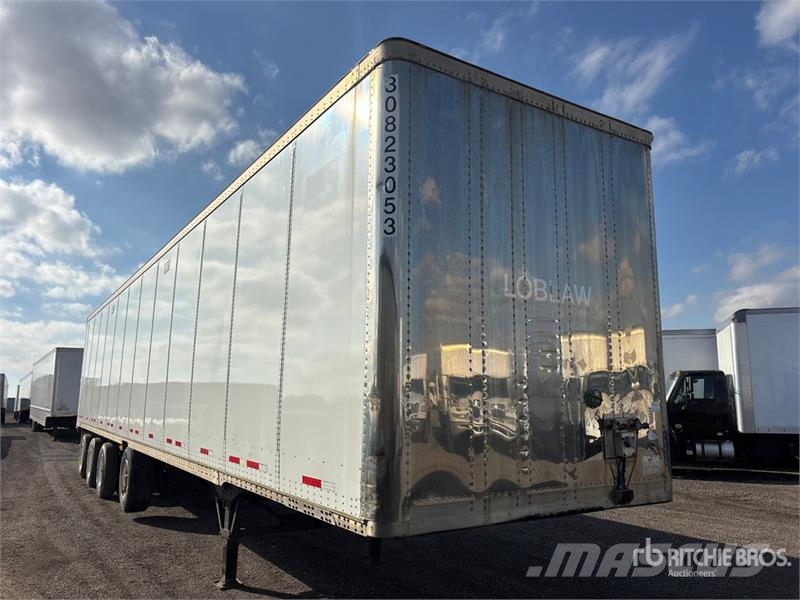 Wabash 53 ft x 102 in Quad/A Van Trailer Прицепы-фургоны