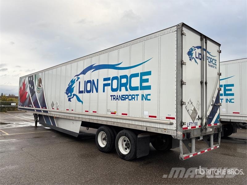 Wabash 53 ft x 102 in T/A Van Trailer Van Body Trailers
