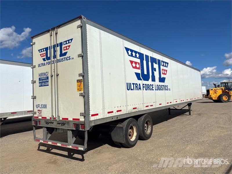 Wabash 53 ft x 102 in T/A Van Trailer مقطورات ذات هيكل صندوقي