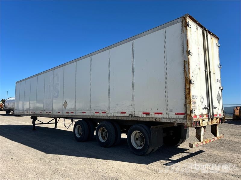 Wabash 53 ft x 102 in Tri/A Van Trailer Prikolice sa sandukom