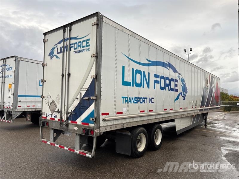 Wabash 53 ft x 102 in T/A Van Trailer Van Body Trailers