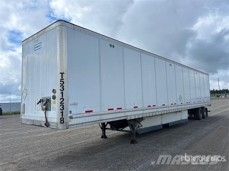 Wabash 53 ft x 102 in T/A Van Trailer 박스 바디 트레일러