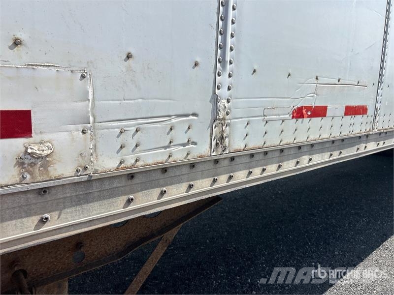 Wabash 53 ft x 102 in T/A Van Trailer Dobozos pótkocsik