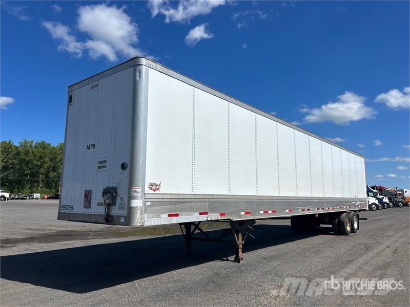 Wabash 53 ft x 102 in T/A Van Trailer 박스 바디 트레일러
