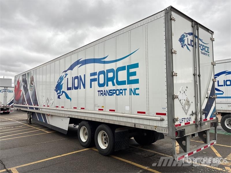 Wabash 53 ft x 102 in T/A Van Trailer Dengtos priekabos
