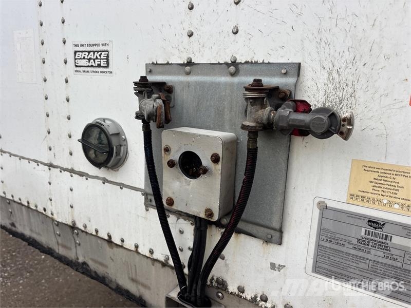 Wabash 53 ft x 102 in T/A Van Trailer Sanduk prikolice