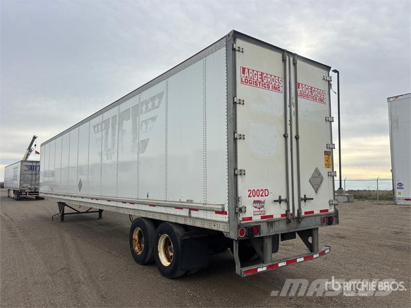 Wabash 53 ft x 102 in T/A Van Trailer Sanduk prikolice