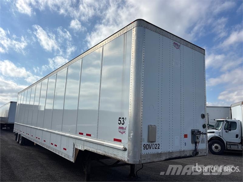Wabash 53 ft x 102 in T/A Van Trailer Rimorchi cassonati