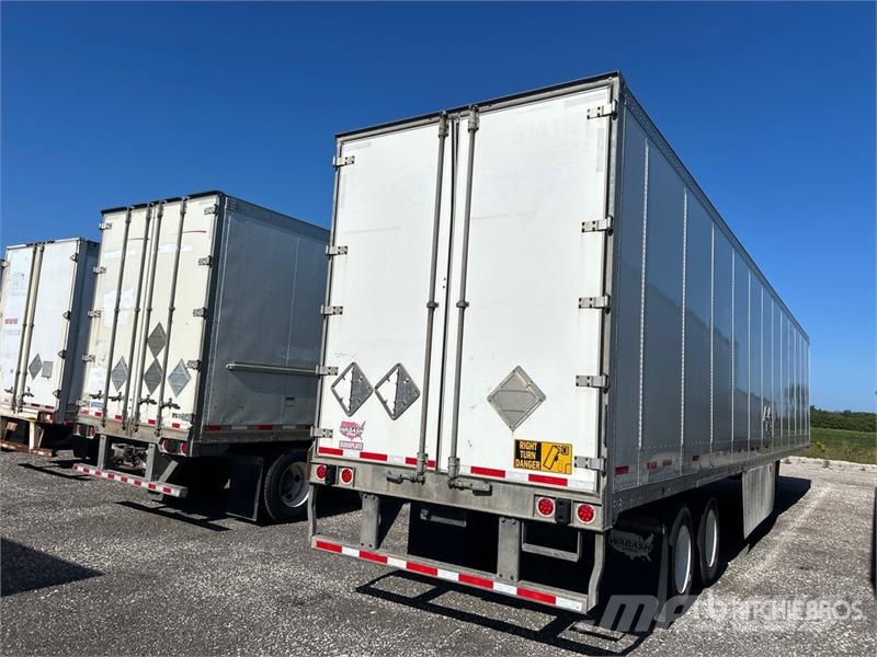 Wabash 53 ft x 102 in T/A Van Trailer Sanduk prikolice