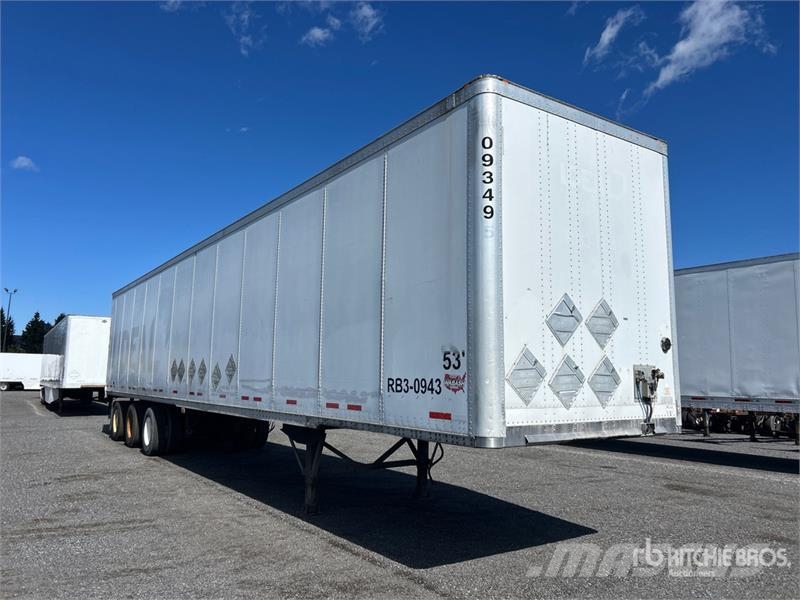 Wabash 53 ft x 102 in Tri/A Van Trailer Sanduk prikolice