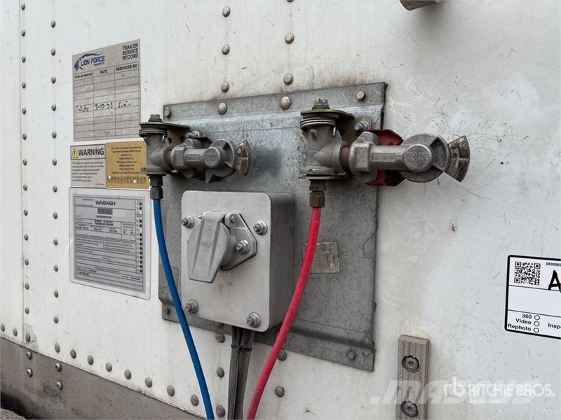Wabash 53 ft x 102 in T/A Van Trailer Прицепы-фургоны