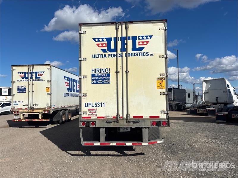 Wabash 53 ft x 102 in T/A Van Trailer ボックスボディートレーラー
