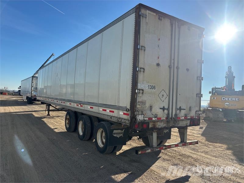 Wabash 53 ft x 102 in Tri/A Van Trailer Prikolice sa sandukom