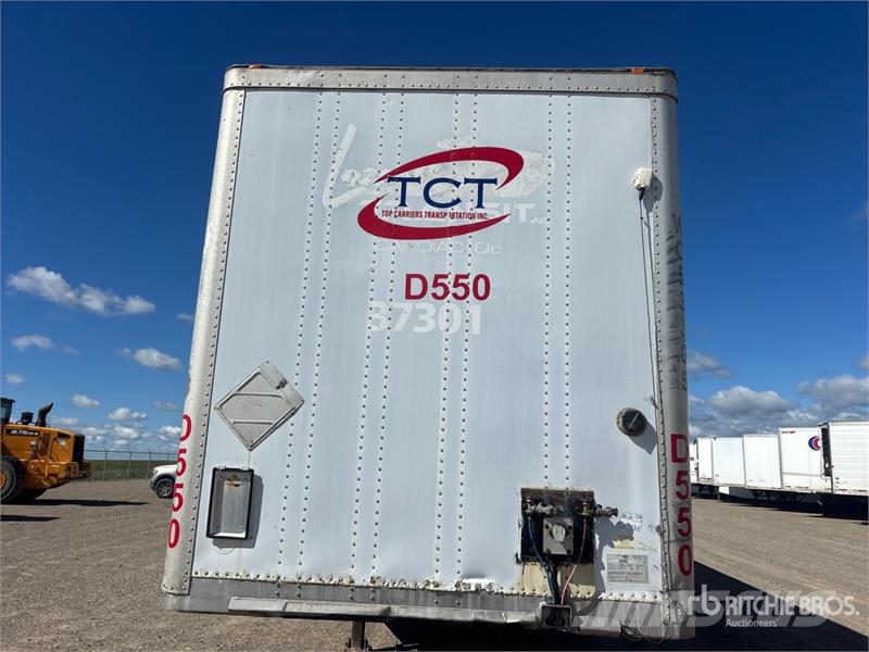 Wabash 53 ft x 102 in Tri/A Van Trailer Sanduk prikolice