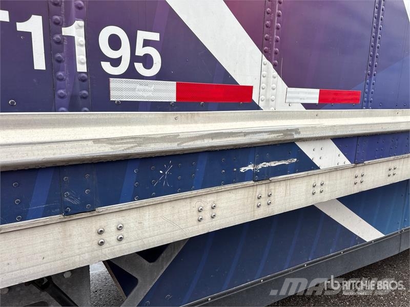 Wabash 53 ft x 102 in T/A Van Trailer Dengtos priekabos
