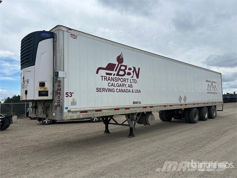 Wabash 53 ft x 102 in Tri/A Refrigerated Trailer Kühlauflieger