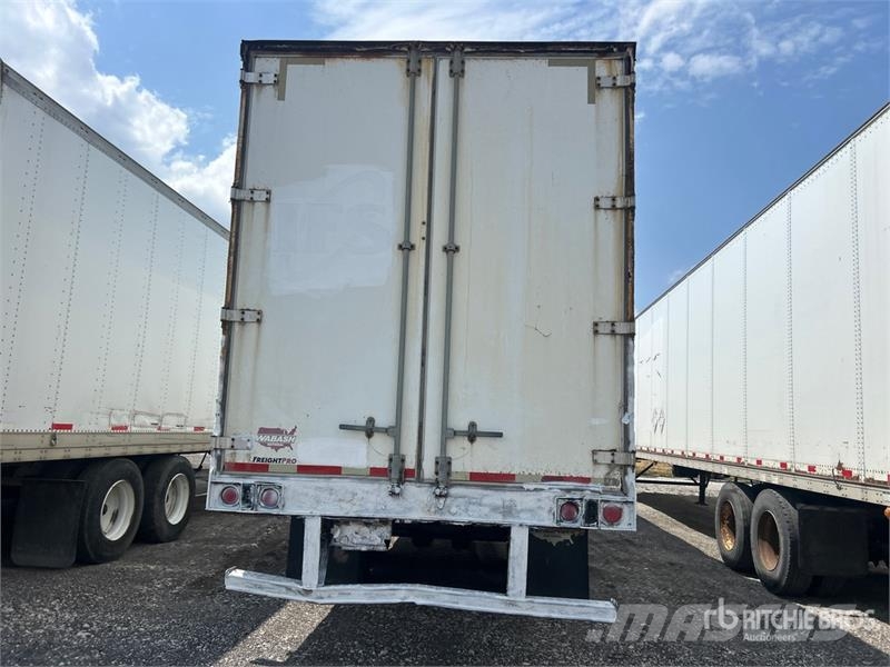 Wabash 53 ft x 102 in T/A Van Trailer Gesloten opbouw trailers
