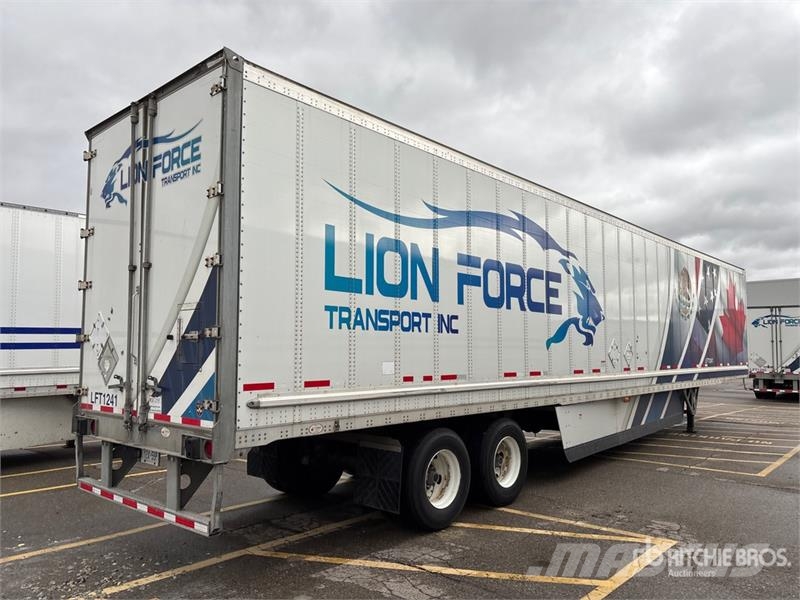 Wabash 53 ft x 102 in T/A Van Trailer Dengtos priekabos
