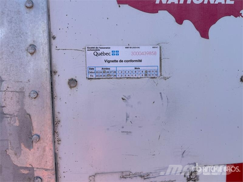 Wabash 53 ft x 102 in Tri/A Van Trailer Sanduk prikolice