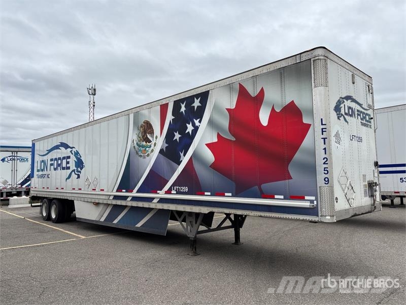 Wabash 53 ft x 102 in T/A Van Trailer Прицепы-фургоны