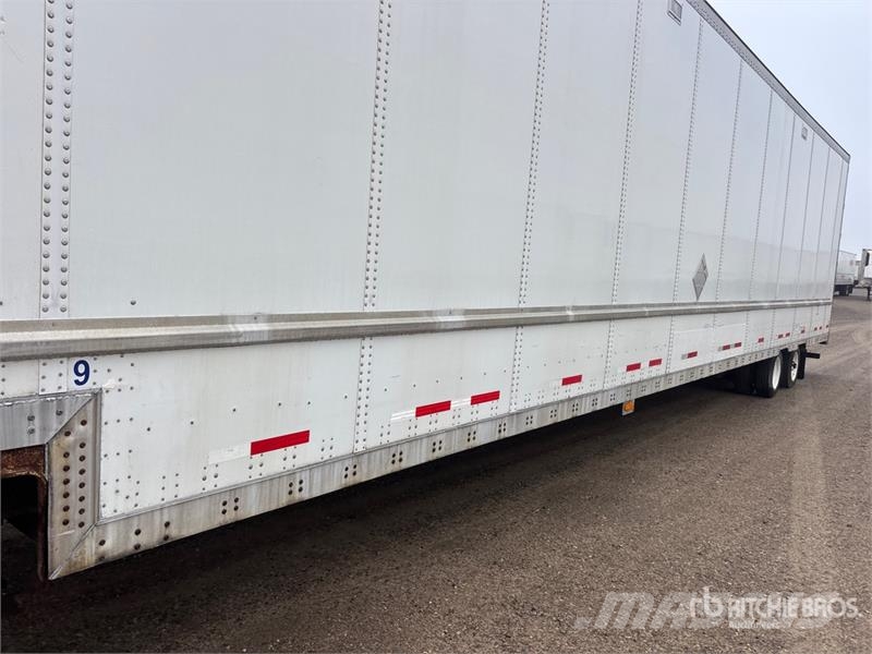Wabash 53 ft x 102 in T/A Van Trailer Ρυμούλκες κλούβα