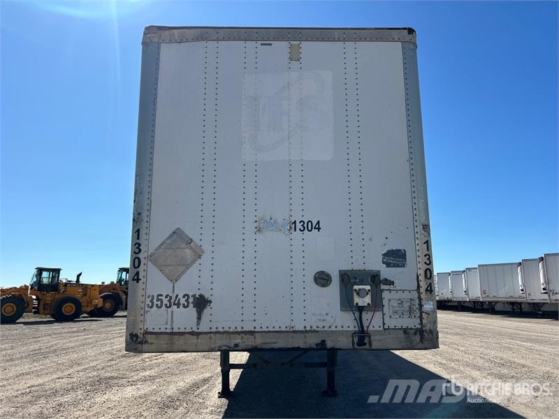 Wabash 53 ft x 102 in Tri/A Van Trailer Prikolice sa sandukom