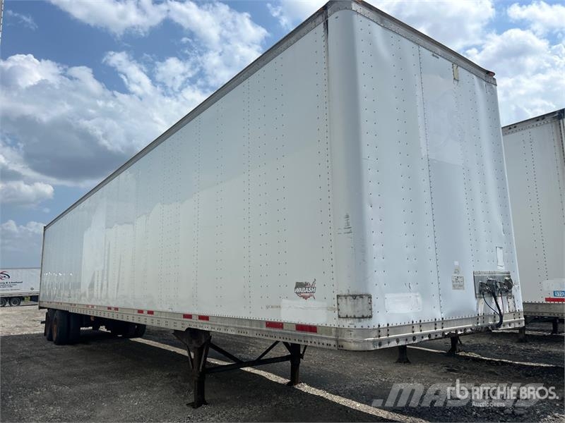 Wabash 53 ft x 102 in T/A Van Trailer Gesloten opbouw trailers