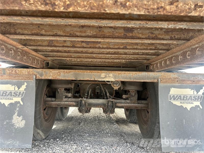 Wabash 53 ft x 102 in T/A Van Trailer Gesloten opbouw trailers