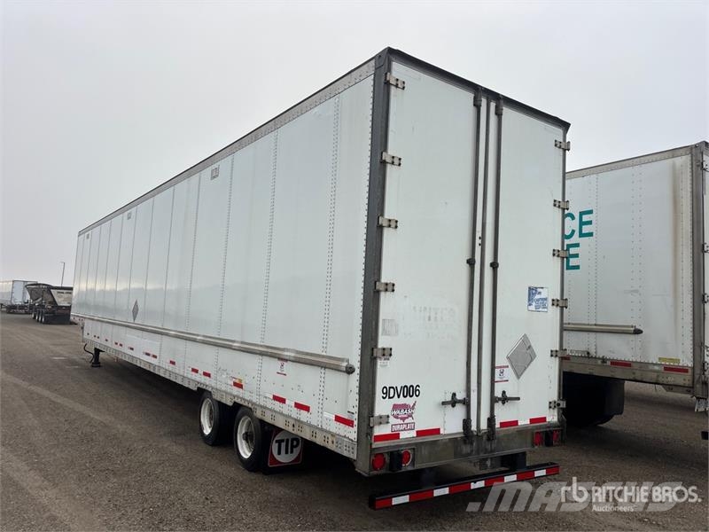 Wabash 53 ft x 102 in T/A Van Trailer Ρυμούλκες κλούβα