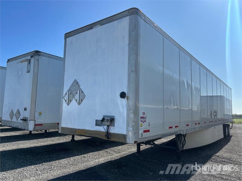 Wabash 53 ft x 102 in T/A Van Trailer Sanduk prikolice