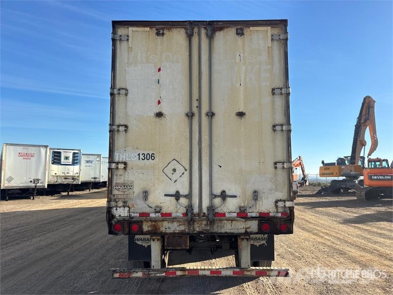 Wabash 53 ft x 102 in Tri/A Van Trailer Prikolice sa sandukom