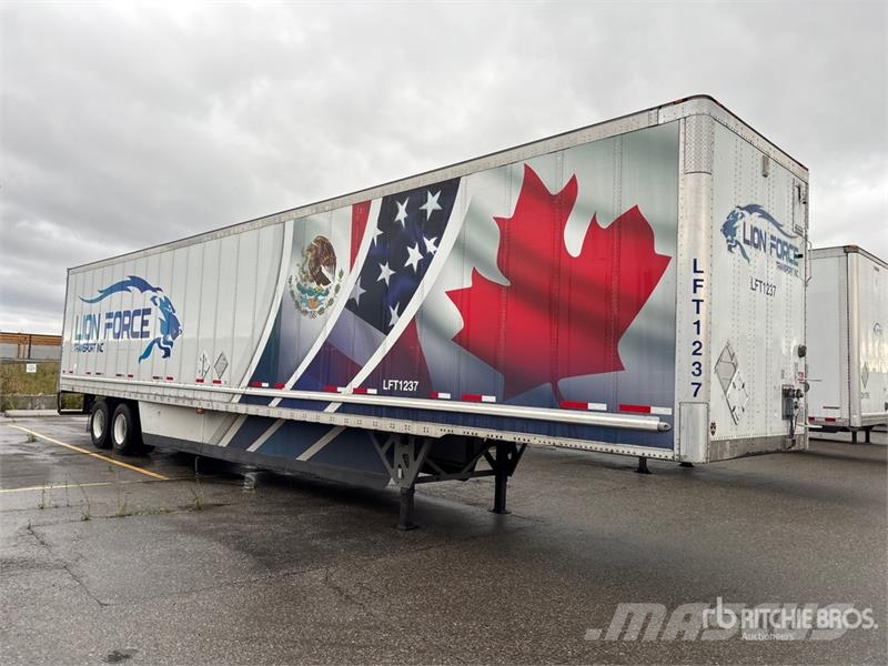 Wabash 53 ft x 102 in T/A Van Trailer Van Body Trailers