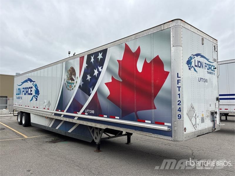 Wabash 53 ft x 102 in T/A Van Trailer Прицепы-фургоны