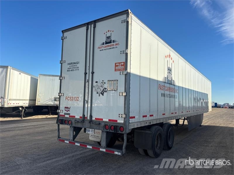 Wabash 53 ft x 102 in T/A Van Trailer Furgoonhaagised