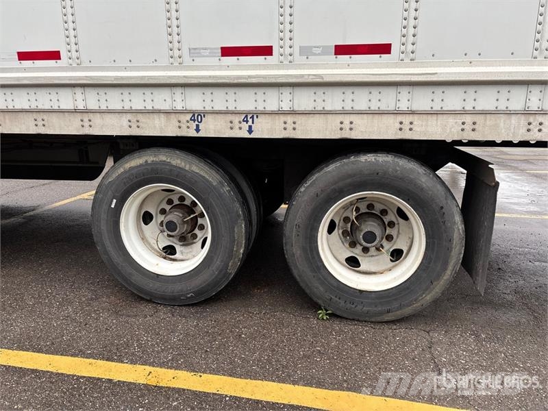 Wabash 53 ft x 102 in T/A Van Trailer Gesloten opbouw trailers