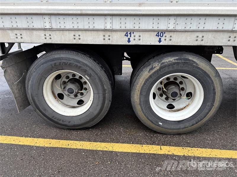 Wabash 53 ft x 102 in T/A Van Trailer Gesloten opbouw trailers