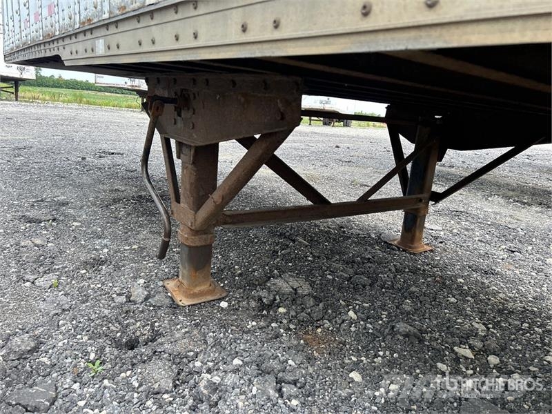 Wabash DVCVHPC 53 ft x 102 in T/A Van Trailer Ремаркета фургони