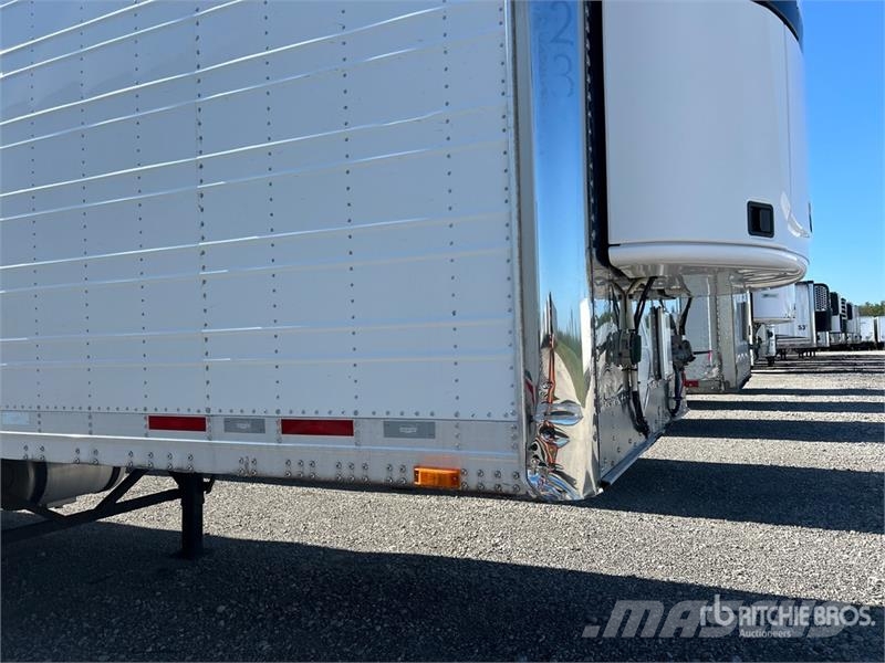 Wabash RFALHSA 53 ft x 102 in T/A Refrigerated Trailer Puspriekabės su izoterminiu kėbulu