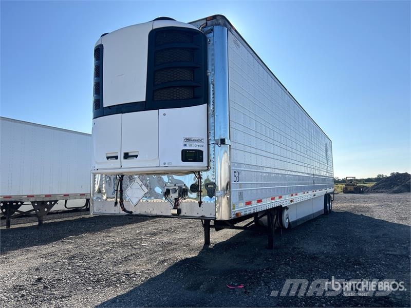 Wabash RFALHSA 53 ft x 102 in T/A Refrigerated Trailer Puspriekabės su izoterminiu kėbulu