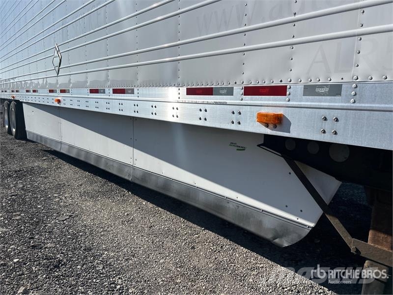 Wabash RFALHSA 53 ft x 102 in T/A Refrigerated Trailer Puspriekabės su izoterminiu kėbulu