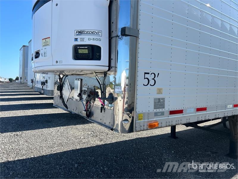 Wabash RFALHSA 53 ft x 102 in T/A Refrigerated Trailer Puspriekabės su izoterminiu kėbulu
