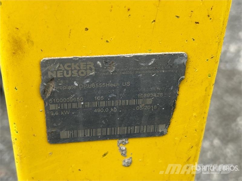 Wacker DPU6555Heh Reversible Vibratory Plate Compactor Vibrationsgeräte