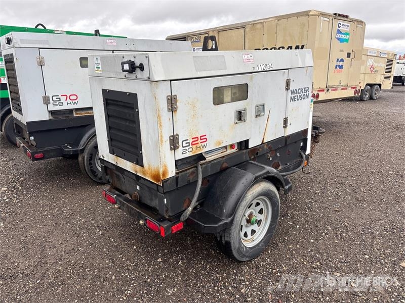 Wacker G-25 56 kW Mobile Generator Set Dīzeļģeneratori