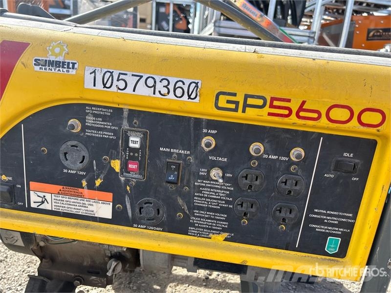Wacker GP5600A 5.6 kW Portable Generator Set Andere Generatoren